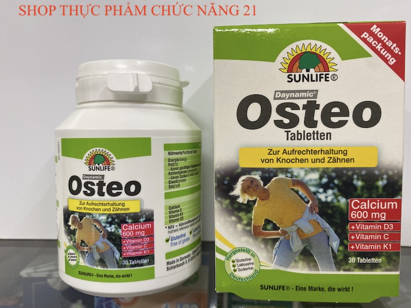 DAYNAMIC OSTEO TABLETS - Bổ xung calcium, cho người già và trẻ nhỏ