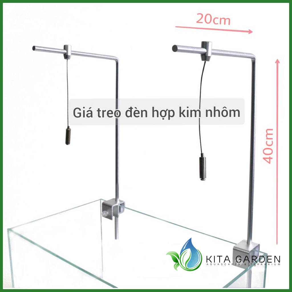 Giá treo đèn hợp kim nhôm, pass kẹp đèn, thanh treo đèn
