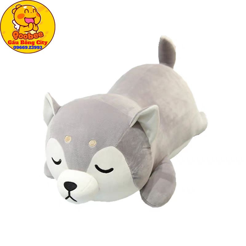 Gấu Bông Chó Shiba Nhắm Mắt Mềm Mịn - Gấu Bông City