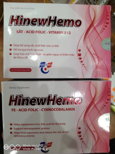 VIÊN UỐNG BỔ SUNG SẮT HINEWHEMO