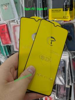 Cường lực Oppo F9 / Oppo A7 viền mỏng 9D thế hệ mới full màn