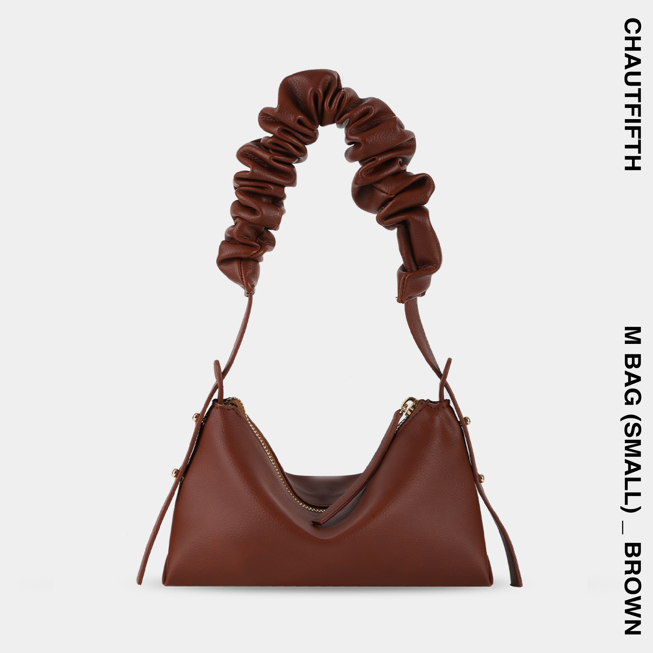 Túi xách m bag màu nâu - chautfifth
