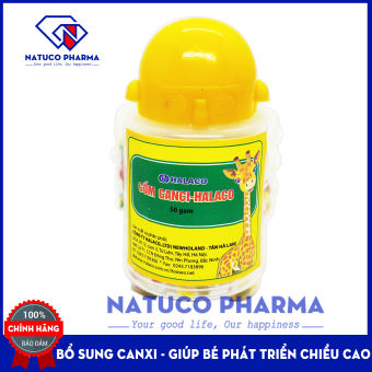CỐM BỔ - Cốm Canxi Halaco - bổ sung canxi, vitamin B giúp bé tiêu hóa tốt, phát triển chiều cao dùng cho trẻ biếng ăn - hương sữa thơm ngon