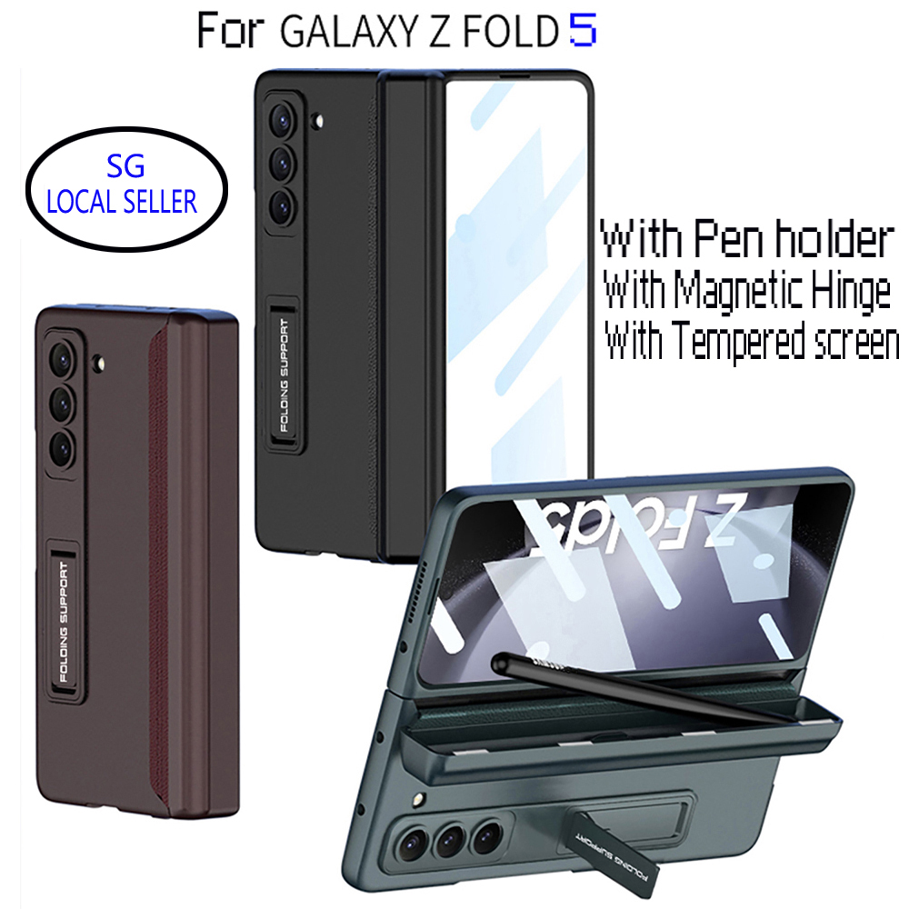 Real Carbon Fiber case for Samsung Galaxy Z Fold 5 Luxury Latticed