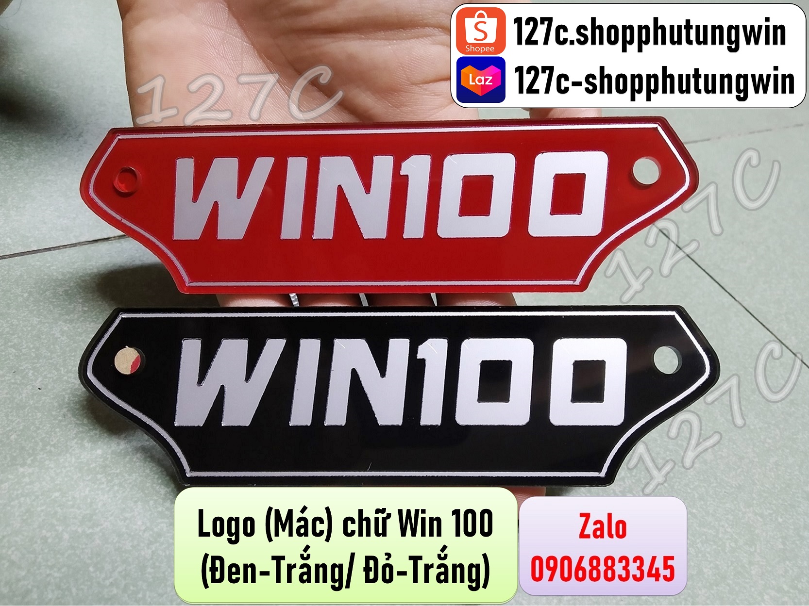 Logo chữ win 100
