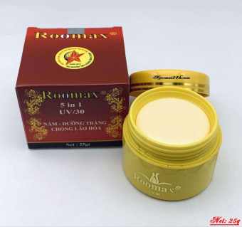 Kem nám, dưỡng trắng da, Chống lão hóa 5in1 Roomax 25g