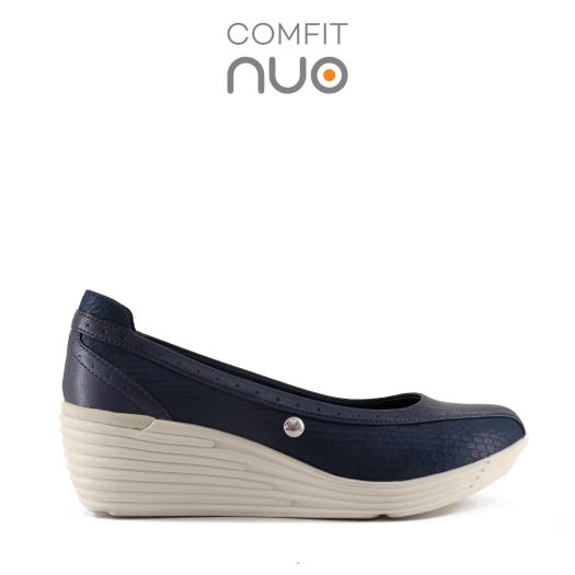 Giày lười nữ màu xanh navy Thương hiệu Bata 751-9354