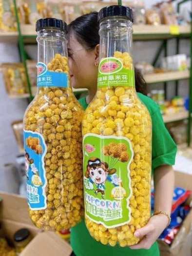 Chai Bắp rang bơ, Bỏng Ngô siêu to khổng lồ 918g