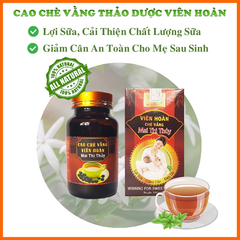 Cao chè vằng Mai Thị Thuỷ dạng viên nén hộp 300 viên