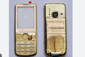 Bộ Vỏ + Bàn phím cho nokia 6700 zin máy ( Vàng Gold )