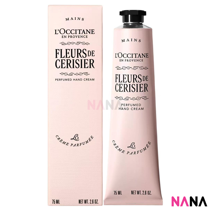 L'Occitane Fleurs De Cerisier Hand Cream 75ml Cherry Bossam Scented Hand Cream (Delivery Time: 5-10 Days) ราคา 1,110 บาท*ส่งฟรี