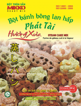 MIKKO – Bột bánh bông lan hấp 1kg