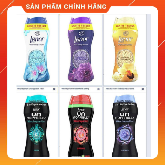 VIÊN XẢ KHÔ QUẦN ÁO Lenor Đức - SIÊU THƠM