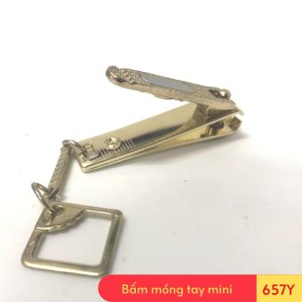 Bấm móng tay Rimei màu vàng nhỏ cao cấp siêu bén siêu bền, cắt móng tay Rimei siêu bén siêu bền