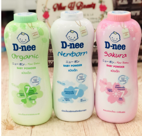 Phấn rôm em bé dnee thái lan d-nee baby powder 380g