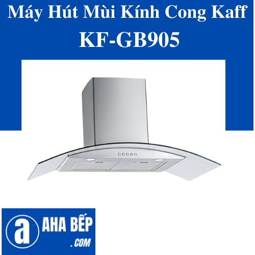 Máy hút mùi kính cong kaff kf-gb905 - hàng chính hãng