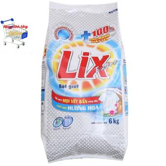 Bột giặt Lix Extra Hương Hoa 5,5kg