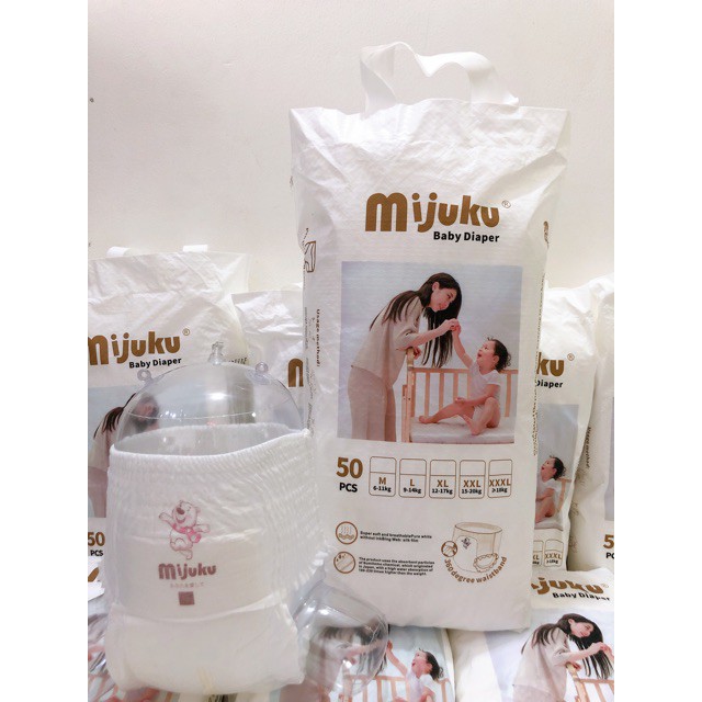 TÃ QUẦN CAO CẤP MIJUKU NHẬT BẢN ĐỦ SIZE 50M/50L/50XL/50XXL/50XXXL