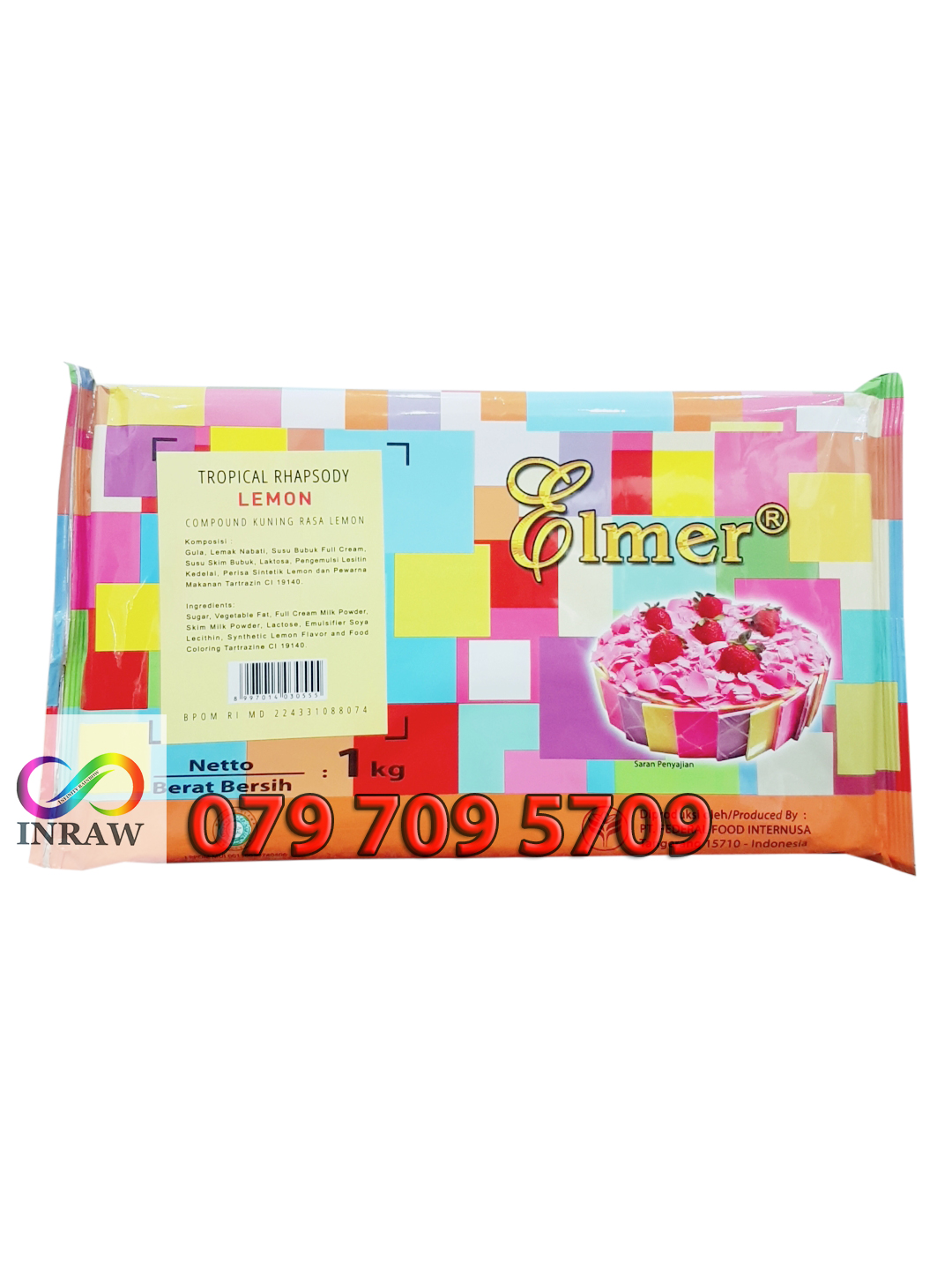 Socola Màu Vàng Chanh Thanh 1kg