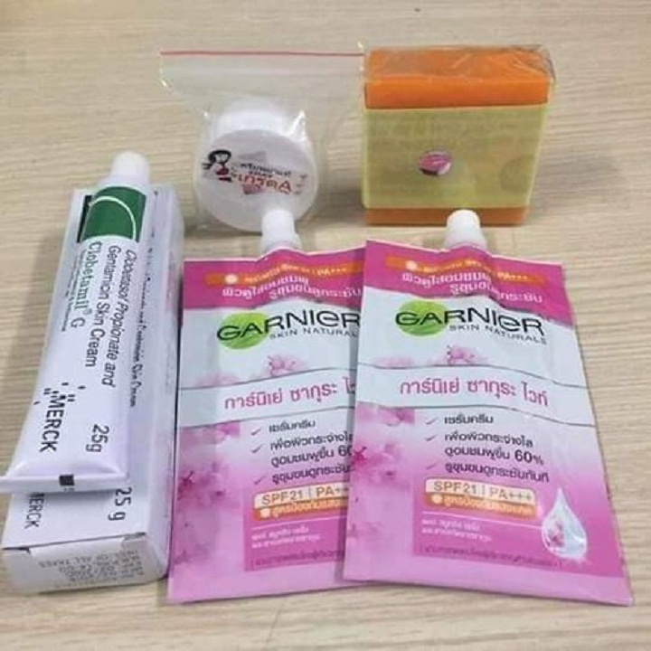 Set nám túi thái lan 5in1, sét 5 món nám thái lan.Shop_Bao_Chan
