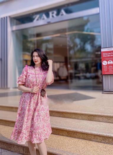 Phụ nữ mang thai mùa hè khâu váy cotton trong đoạn dài 2019 mới thời trang  bà bầu Hàn Quốc váy hè - Áo thai sản shop đầm bầu đẹp | Tàu