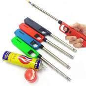 Refillable Long-Reach Gas Lighter for Kitchen and BBQ (Cricket)