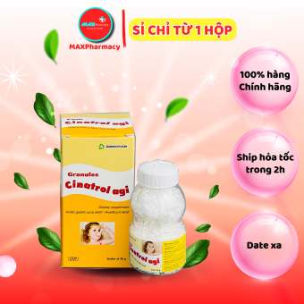 Cốm tiêu hóa trẻ em CINATROL AGI Cốm trắng (chai 50g) - Maxpharmacy
