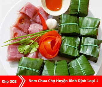 Nem Chua Chợ Huyện Loại 1 Bình Định  - Kho3CE