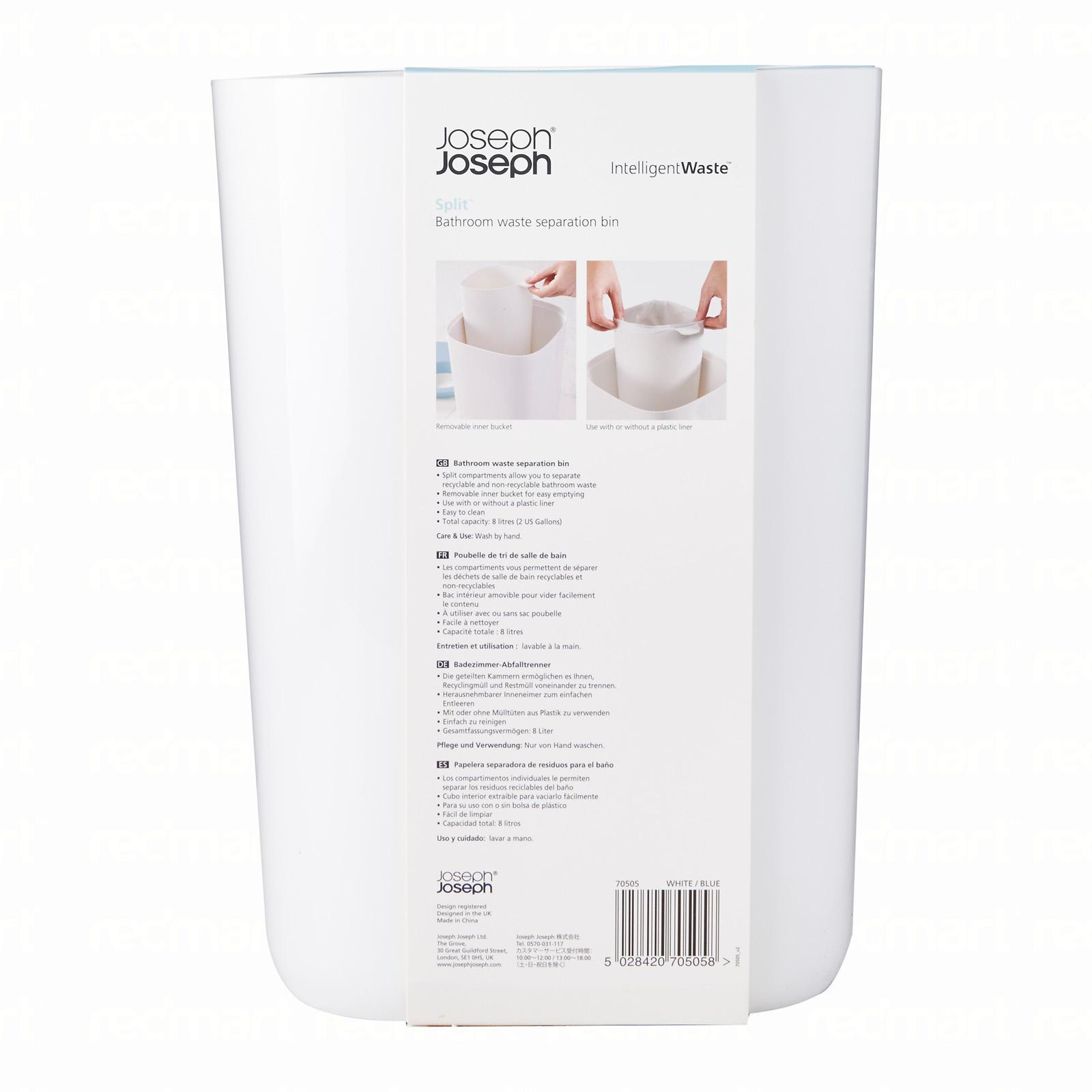 Joseph Joseph - Split Bathroom waste separator