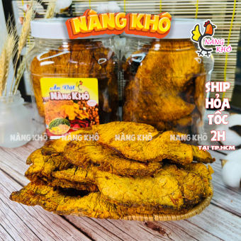 1Kg Khô Bò Miếng Củ Chi [Miếng Vừa] (Thơm ngon - đậm vị) từ đồ ăn vặt Nàng Khô