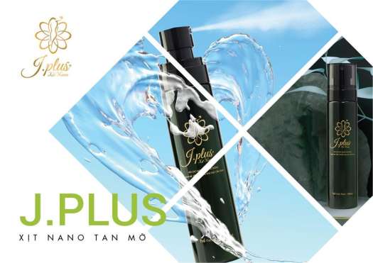 Xịt Tan Mỡ Bụng J.PLUS - Xịt Nano Tan Mỡ Bụng Đùi - 100ml