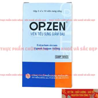 OPZEN Viên Tiêu Sưng Giảm Đau OPC OP.ZEN - Hộp 50 Viên OP ZEN