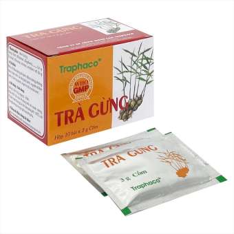Trà gừng traphaco hộp 10 gói