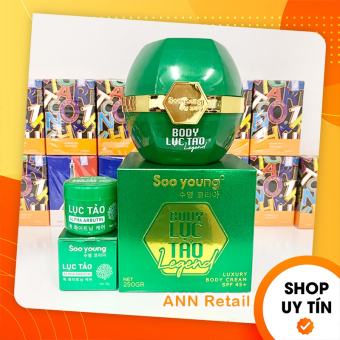 Kem Body Lục Tảo Huyền Thoại Soo Young - Kem Body Lục Tảo Legend Dưỡng Trắng Da Toàn Thân