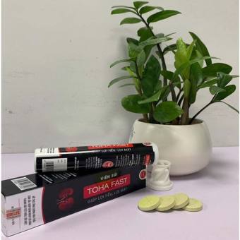 Toha Fast Dạng Sủi Tuýp 20 viên - hỗ trợ điều trị sỏi mật, sỏi tiết niệu, giúp lợi tiểu, lợi mật - Green Pharma 1
