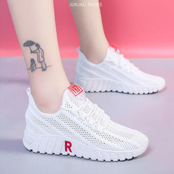 Giày sneaker thể thao nữ hàn quốc buộc dây siêu nhẹ A99 V254