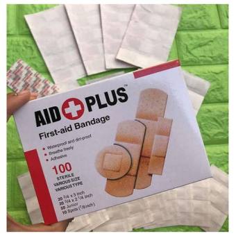 BĂNG KEO CÁ NHÂN NHIỀU KÍCH CỠ - HỘP 100 MIẾNG BĂNG KEO CÁ NHÂN