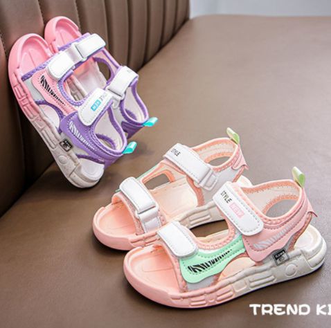 Dép sandal bé gái đi học siêu nhẹ size 27 - 37 -ht221