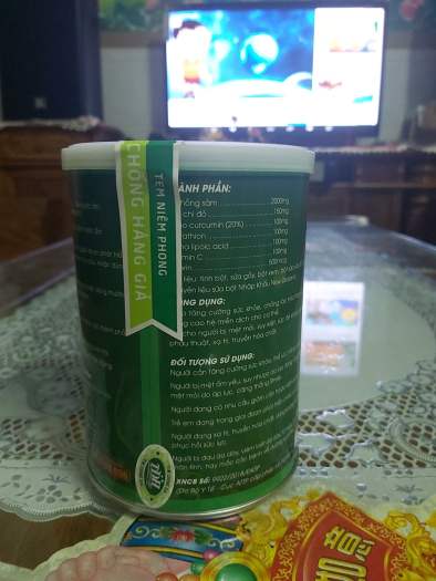 Combo 3 hộp Hồng sâm Curcumin nano loại 900g/1hộp