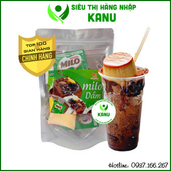 Set Nguyên Liệu nấu Milo Dầm Trân Châu Pudding 400g