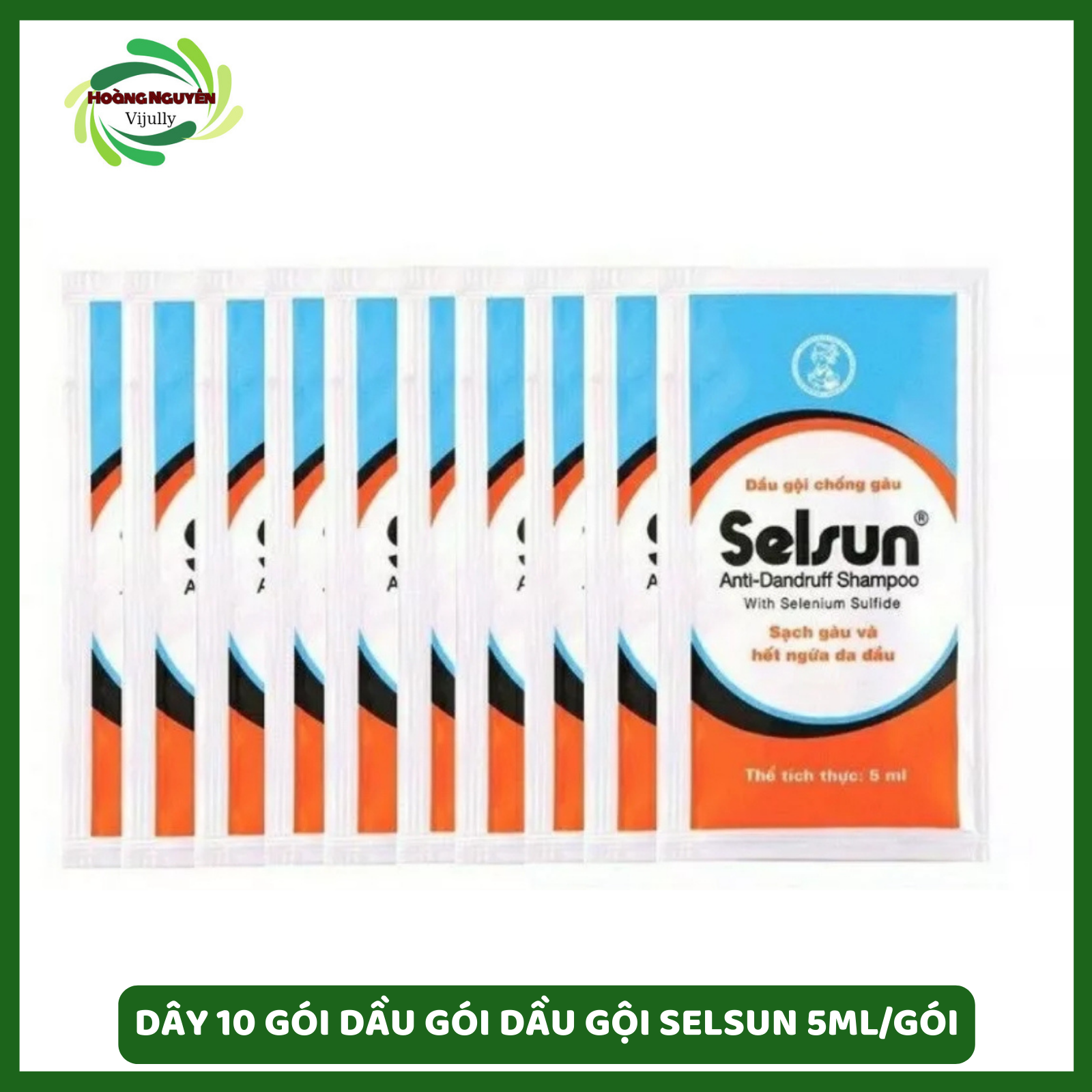 Dầu gội chống gàu Selsun gói 5ml