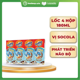 Sữa Ovaltine DHA Socola - Hộp 180ml