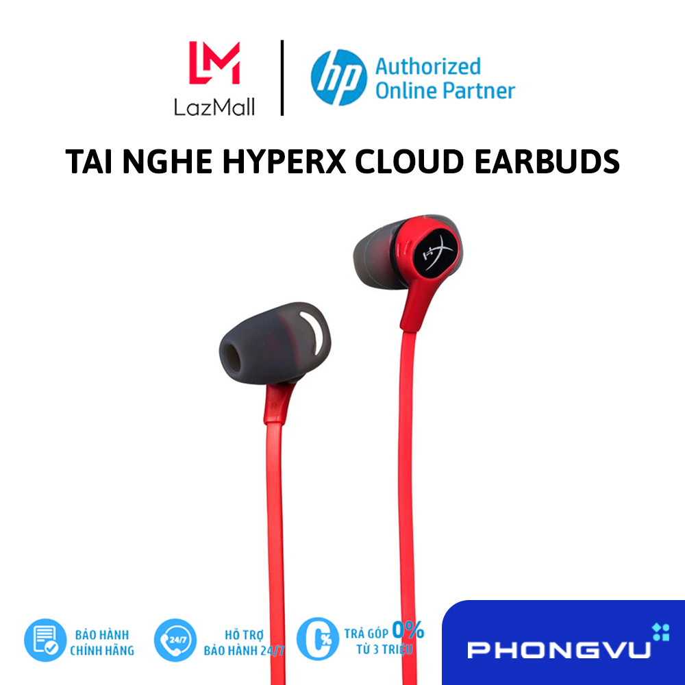 Tai nghe HyperX Cloud Earbuds - Bảo hành 24 tháng