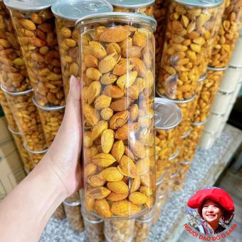 Hạt hạnh nhân rang bơ tẩm vị vỏ mỏng loại 1. Hạnh rang chín tẩm bơ mật ong ăn liền dễ tách vỏ