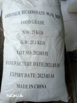Bột khai - NH4HCO3 - ammonium bicarbonate - bột khai tẩy gỗ - Bột khai làm quẩy rỗng - 1kg.