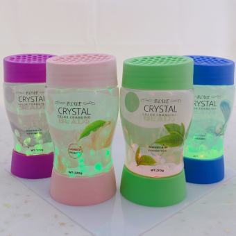 SÁP THƠM KHỬ MÙI BLUE CRYSTAL 220G - SÁP THƠM DẠNG HẠT PHA LÊ KÈM ĐÈN LED ĐỘC ĐÁO THÁI LAN MARKET 🐎🐎