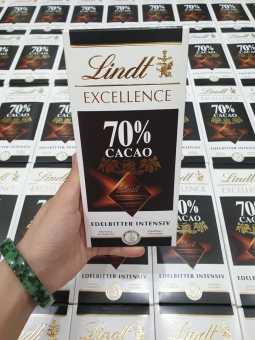 Socola Lindt Excellence 70% Cacao 100g ( date t10/2022)
