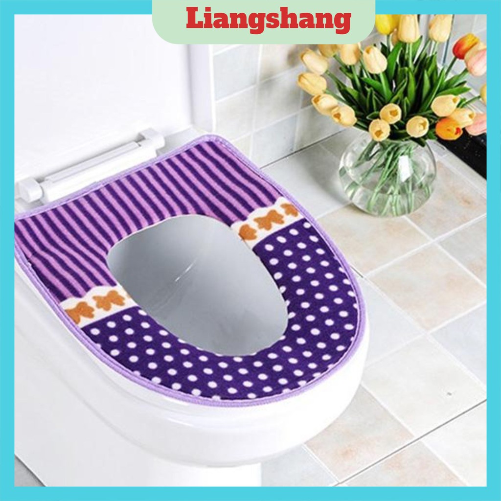 Lót Bồn Cầu/Miếng lót bồn cầu bằng nỉ hoa