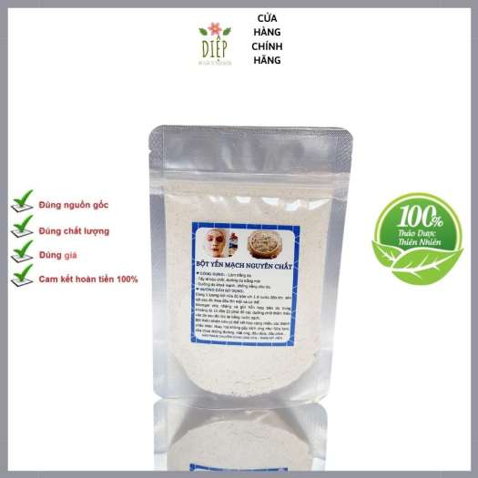 Bột yến mạch nguyên chất đắp mặt