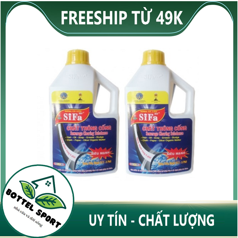Chai thông bồn cầu và cống cực mạnh 700ml – chất chống tắc nghẽn cấp tốc